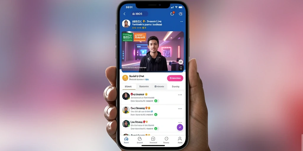 Tampilan antarmuka utama 88BOS saat streaming langsung.