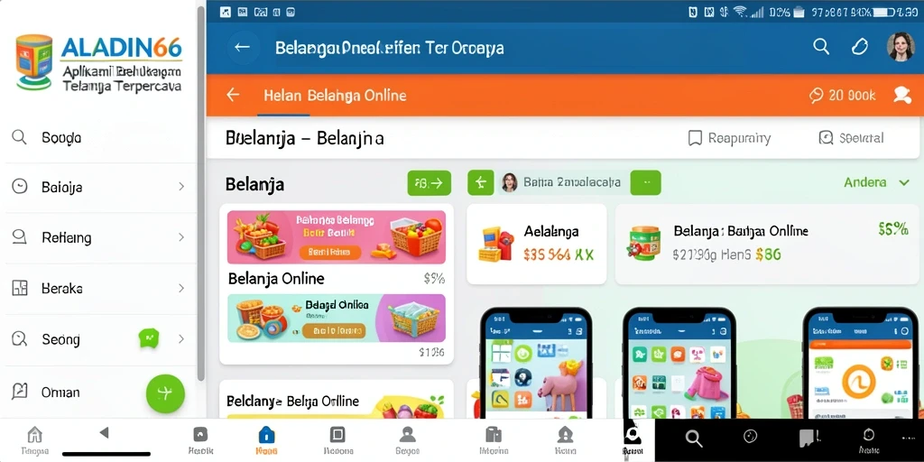 Tampilan antarmuka ALADIN66 yang ramah pengguna untuk belanja online.
