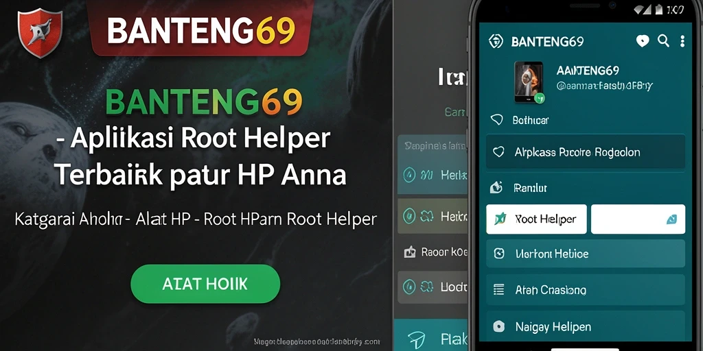 Antarmuka aplikasi BANTENG69 yang user-friendly dan fungsional.