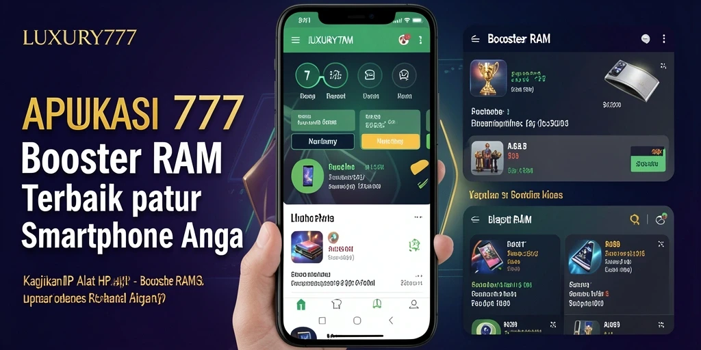 Tampilan antarmuka aplikasi LUXURY777 yang sederhana dan efisien.