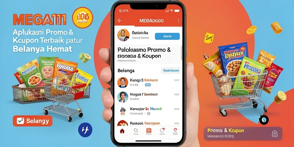 Antarmuka MEGA111 yang sederhana dengan fungsi kupon yang lengkap.