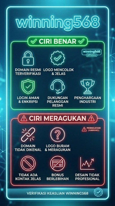 Halaman Resmi winning568 untuk Pengguna Android
